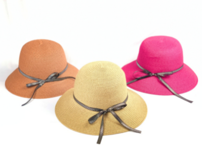 Шляпа женская среднее поле со шнурком